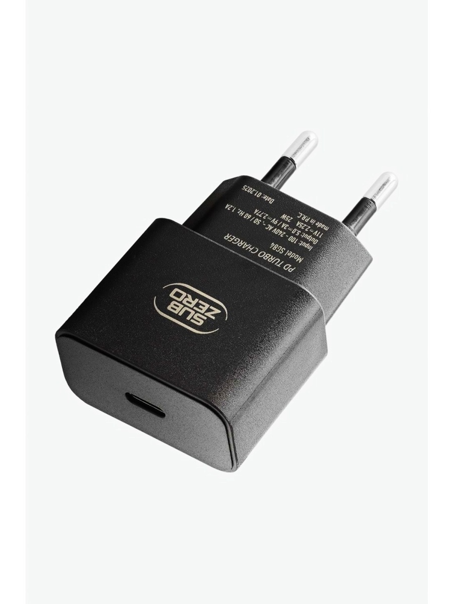Subzero SG83 25W Pd Mini Turbo Ev Tipi Şarj Başlığı | Type-C Girişli Hızlı Şarj Adaptörü