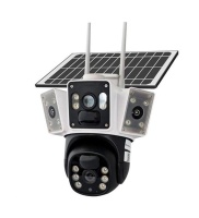 APRONX 6MP SOLAR 3.6MM APX-WSP346 4G Çift Kamera 16 Led Wifi PTZ
