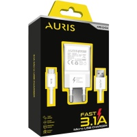 Auris ARS-CH04 Micro Set Fast 3.1A Ev Tipi Şarj Cihazı