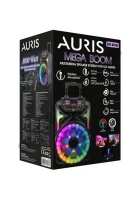 Aurıs Ars-kln80 8000w Dev Boy Profesyonel Bluetooth Parti Hoparlör - Rgb Işıklı Kablosuz Mikrofon Ve Kumanda