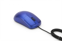 Auris ARS-MS03 1600 DPI Ergonomik Kablolu Optik Mouse - Siyah / Mavi / Kırmızı / Gümüş