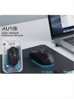Auris ARS-MW03 Kablosuz Wireless Optik Mouse - Siyah (Tak-Çalıştır)