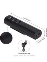 Auris ARS-WR05 Şarjlı Araç Aux Bluetooth Adaptör Müzik Çalar Aux Girişli Araç Kiti