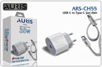Auris CH55 35W USB-C To Type-C Super Fast Şarj Aleti Seti