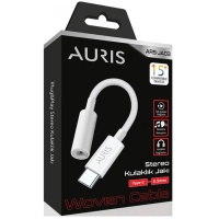 Auris JA03 (İ15) Type-C Jack Kablo Dönüştürücü