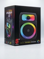 Auris KLN-130 8 İnç TWS RGB Işıklı Bluetooth Party Speaker Hoparlör