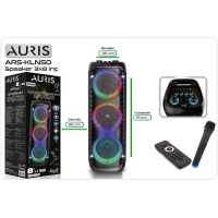 Auris Parti Hoparlörü KLN-50 3X8 İnç Karaokeli Bluetooth Hoparlör