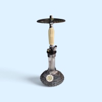 CeyA Çantalı Taşınabilir Nargile Takımı – Toprak Lüleli, Silikon Hortumlu Full Set Nargile