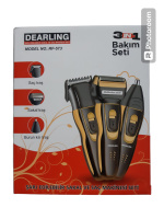 Dearling RF 573 3 Başlıklı Kablosuz Kuru Sakal-Burun Çok Amaçlı Tıraş Makinesi