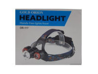 Gold Orion Or-117 T6 Cree Led 1200 Lümen Profesyonel Şarjlı Kafa Feneri 