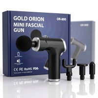 Gold Orion OR-800 Mini Masaj Tabancası - 4 Başlıklı Şarjlı Derin Doku Kas Masaj Aleti