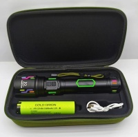 Gold Orion Or-G640 Zoomlu Şarjlı El Feneri 6000 Lümen 3 Km Menzil