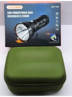 Gold Orıon OR-T40 100W 5000 Lümen Şarj Edilebilir LED El Feneri - Yüksek Performans ve Uzun Çalışma Süresi