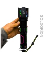 Goldorion OR-G650 Geceyi Gündüze Çeviren 2 Km Menzilli Profesyonel Projektör Fener (Powerbank Özellikli)