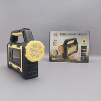 Hi Sheen Hs-8031A-3 Çalışma Modlu 6 Cob Ledli Taşınabilir Güneş Enerjili Lamba