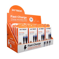 Hytech HY-X425 3A Type-C 1mt Data Şarj Kablosu