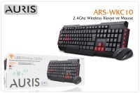 Kablosuz Klavye Mouse Set ARS-WKC10 2-4 Ghz Wireless