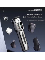 Marske MS-5077 T-Bıçak Şarjlı Saç Sakal Tıraş Makinesi / LED Ekranlı Erkek Bakım Seti