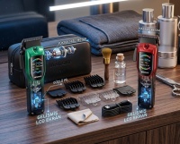 Marske MS-5085 Profesyonel Şarjlı Saç Sakal Kesme Makinesi 7500 RPM LCD Ekranlı Tıraş Makinesi Seti