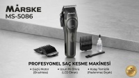 Marske MS-5086 Profesyonel Saç ve Sakal Kesme Makinesi Seti - Orijinal Ürün & Hızlı Kargo