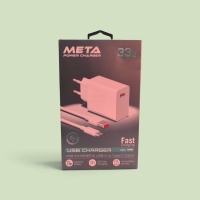 Meta 33w Usb Şarj Usb A To Teype-C Hızlı Şarj