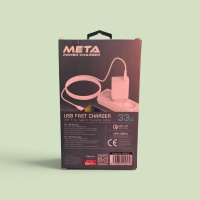 Meta 33w Usb Şarj Usb A To Teype-C Hızlı Şarj