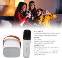 Oem K2 Yeni Stil Taşınabilir Karaoke bluetooth Mikrofonlu Hoparlör