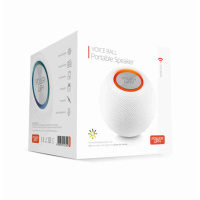 Powerway VOICE Ball Taşınabilir Radyolu Bluetooth Hoparlör Siyah