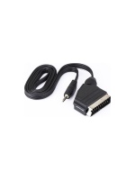 Redline Scart Kablo 1 Metre 3.5 mm C-Scxav Bağlantı Tipi ile Dayanıklı Tasarım