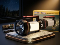 Siver Toss ST-6777 Şarj Edilebilir Led'li El Feneri 