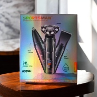 Sportsman 3in1 Profesyonel Bakım Kiti Saç Sakal Ense Vücut Günlük Tıraş Makinesi Seti SM-555