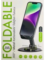 Subzero FD44 Metal Masa Üstü Telefon Tutacagı 360 Derece Hareketli