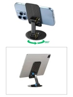 Subzero FD44 Metal Masa Üstü Telefon Tutacagı 360 Derece Hareketli