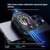 Subzero HD10 Telefon Buz Soğutucu Fan Isı Gösterge Led Beyaz