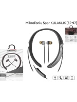 Subzero Kablosuz Spor Kulaklık 72 Saat Bluetooth 5.0 Boyun Askılı Mıknatıslı Bass+ Subzero EP97
