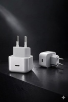 Tosstech 40W (60W Max) GAN5 Teknoloji Hızlı Şarj USB-C PD3.2 Dynamic Power Adaptör Beyaz
