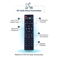 Tosstech ENR1264 Redline G140 Hd Uydu Kumandası