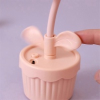 Tosstech FY070 Saksı Şekli Fan Şarj Edilebilir Düşük Gürültülü Yaz Soğutma Masaüstü Fanı