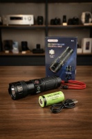 Tosstech Gold Orion R53 Profesyonel 100W 3000 Lümen Zoomlu Şarjlı El Feneri Seti