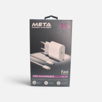Tosstech Meta 35w Beyaz Type-c Type-c Hızlı Şarj Aleti
