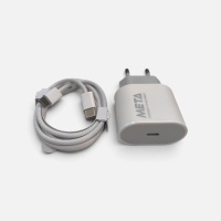 Tosstech Meta 35w Beyaz Type-c Type-c Hızlı Şarj Aleti