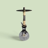 Tosstech Tobacco CeyA Premium Taşınabilir Nargile Takımı – Çantalı, Alüminyum Gövde & Cam Şişe (37 cm)