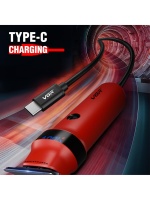 TossTech Vgr V-987 Profesyonel Seramik Bıçaklı Sakal ve Ense Çizim Makinesi - Turbo Modlu & 2000MAH Batarya