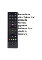 Vestel KK-1116 Lcd Regal Mor Tuşlu Tv Kumandası