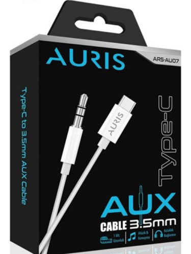 Auris 3.5mm Jack - Type-C Aux Kablo