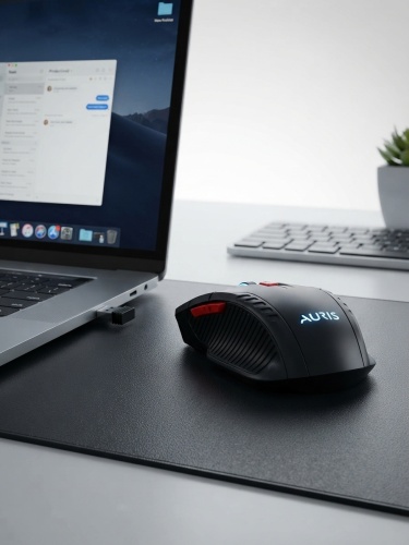 Auris ARS-MW03 Kablosuz Wireless Optik Mouse - Siyah (Tak-Çalıştır)
