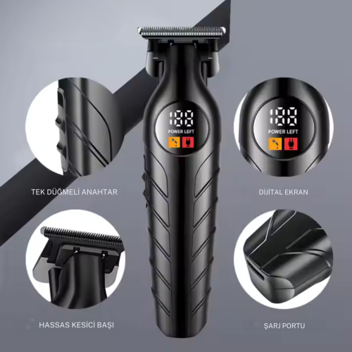 Dearling Rf-103 Sakal Tıraş Makinesi, 5w Gücü Ve 7000-9000 Rpm Devir