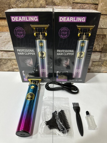 Dearling RF-1869 Tıraş Makinesi Usb Şarjlı Saç Sakal Vücut Kıl Tüy Alma Makinesi