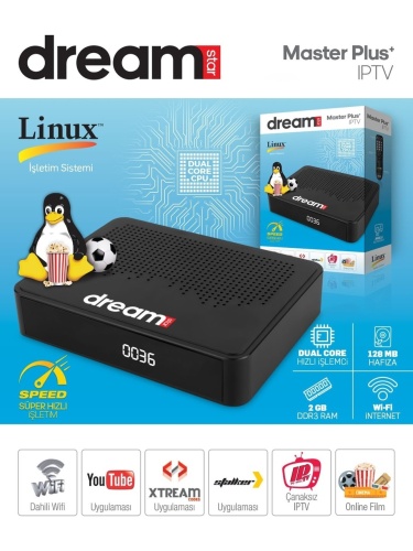 Dreamstar Master Plus Full HD Uydu Alıcısı