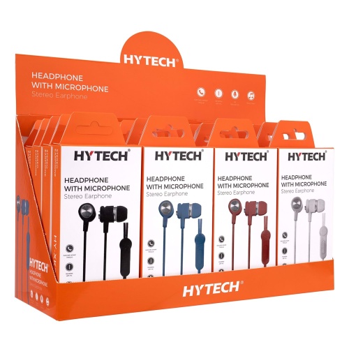Hyetch HY-XK24 Beyaz/Siyah Kulak İçi Mikrofonlu Kulaklık